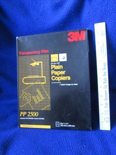 3M Overhead Projector Transparancy Film for Plain Paper Copiers