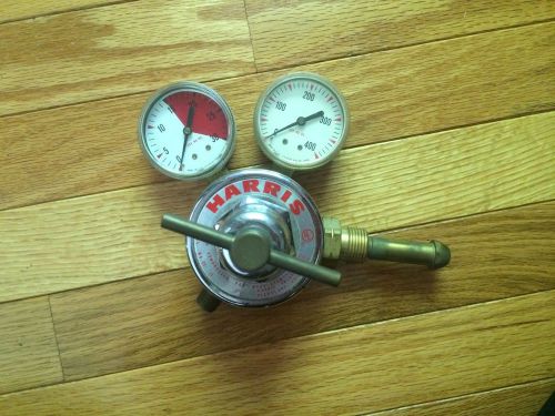 HARRIS 25-15C COMPRESSED GAS REGULATOR USED