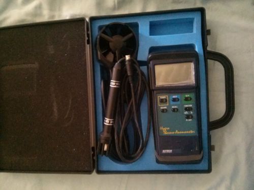 EXTECH CFM TEMP FLOW HYGRO THERMO ANEMOMETER