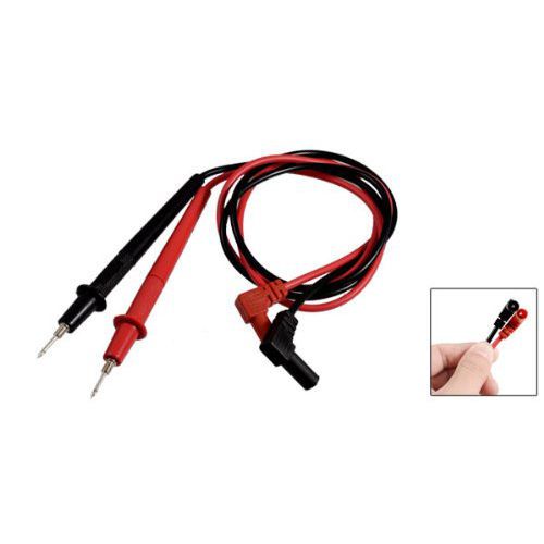 1000V Banana Plugs Detachable Tip Multimeter Test Lead Black Red Pair sv