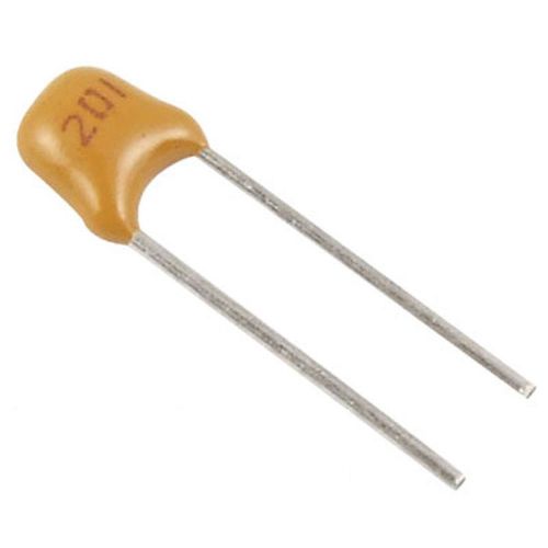 50 Pcs 200pF DIP Monolithic Multilayer Ceramic Chip Capacitors W8