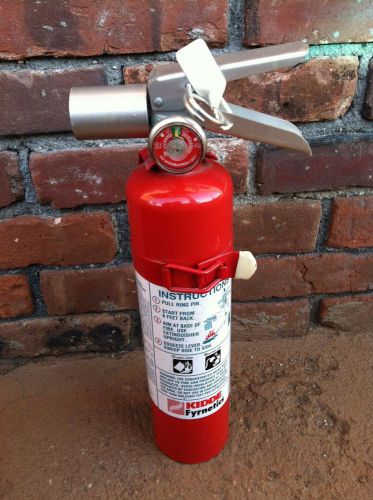 KIDDE 2.5LB HALOTRON 1 FIRE EXTINGUISHER w/ VEHICLE BRACKET