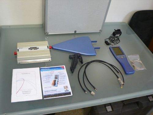 AARONIA Spectran HF-4060 100MHz-6GHz spectrum analyser HyperLog antenna