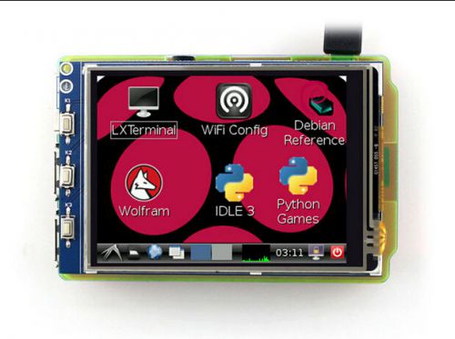 Raspberry Pi 3.2inch RPi L B / B + / 2B LCD touchscreen 320x240 support Raspbian