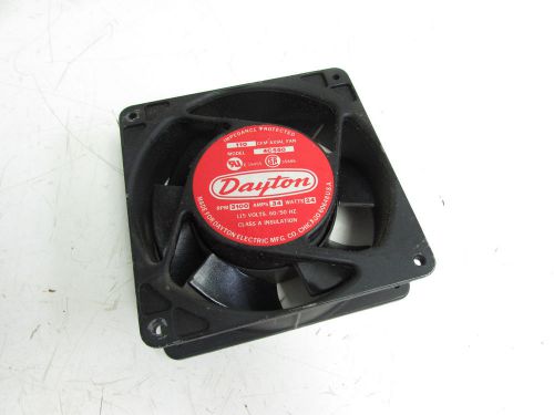 DAYTON 4C550 110 CFM AXIAL FAN 3100 RPM .34A 24W 115V 60/50HZ CLASS A **XLNT**