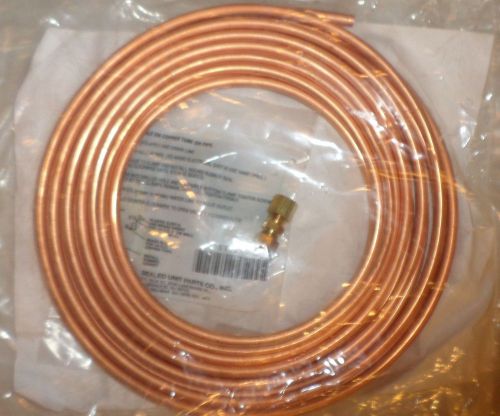 Dupage ice maker 25&#039; copper tubing saddle valve and union 54-1002-R Many Models