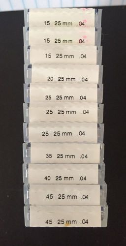 BRASSELER .04 Endo Sequence  -- Tulsa Dental  Rotary BEST deal Assorted Sizes