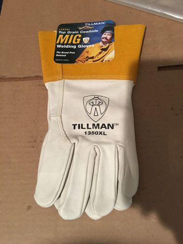 TILLMAN 1350XL MIG Welding GLOVES EXTRA Large Top Grain Cowhide