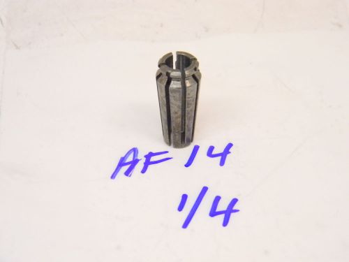 USED UNIVERSAL ENGINEERING ACURA FLEX AF14 COLLET 1/4 (.250)