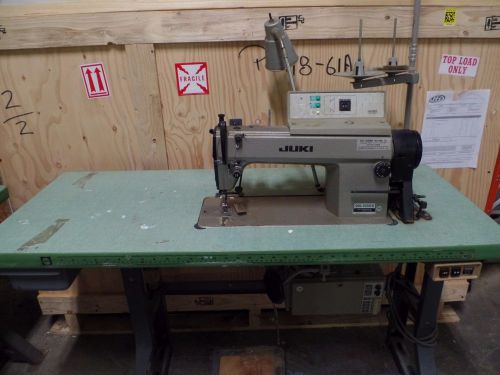 JUKI 2 THREAD OVERLOCK DL5550 - SC 120 SEWING MACHINE GOOD WORKING ORDER