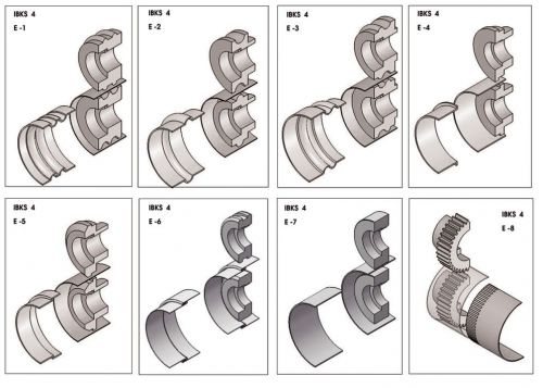 Beading Roll Sets for BR12E-10 heavy duty