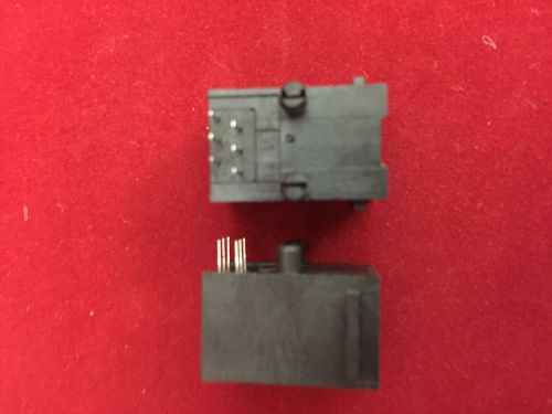 STEWART SS-6466-FLS SINGLE PORT PCB MODULAR JACKS Lot 0f 15