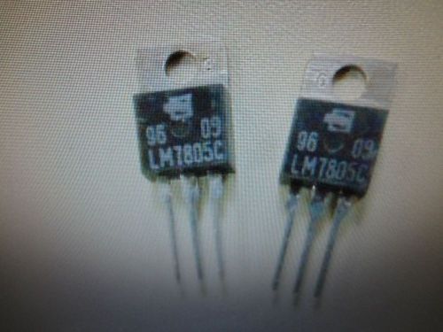 500 Pieces of LM7805CT 5V Regulator, Manufacturer AMS