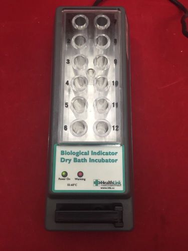 HEALTH LINK RAVEN Biological Indicator Dry Bath Incubator Model 200 Good Cond.