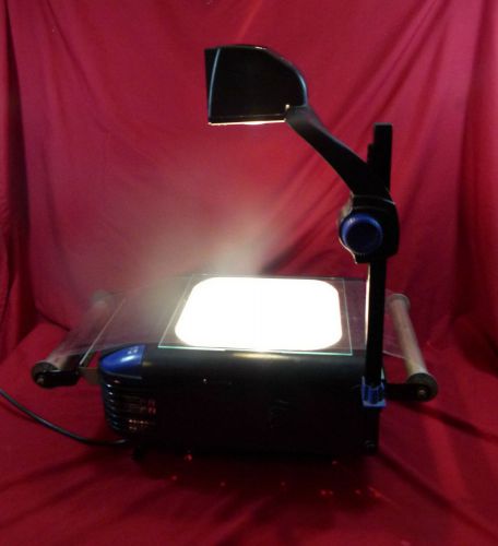 3M SERIES 1800BJ1 OVERHEAD PROJECTOR W 1 INSTALLED 360 WATT BULBS FOLD DOWN ARM