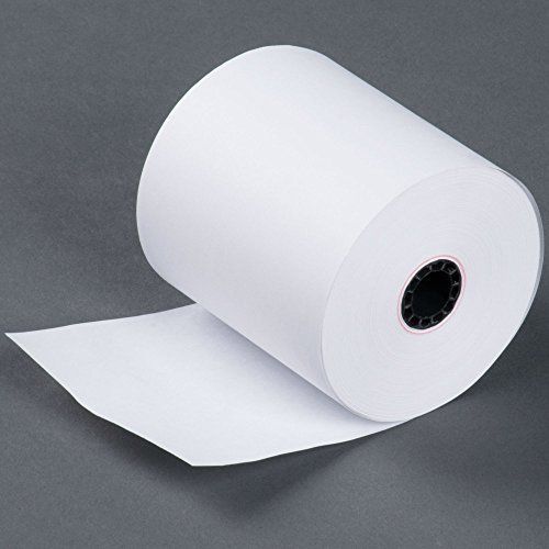 3&#034; 150 ft 1 ply bond paper 50 rolls kitchen printer paper from for sale