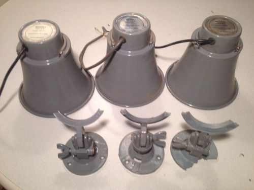 Fanon HDA 6-8 6-1/2&#034; 15 Watt 8ohm Public Address Loudspeaker - Lot of 3