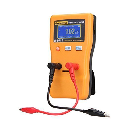 Excelvan M6013 Digital Auto Ranging Capacitance Meter Tester Capacitor Tester to