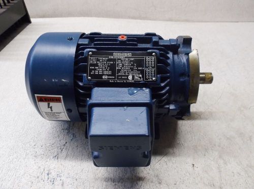 SIEMENS 1.5 HP MOTOR 1740 RPM, 230/460 VOLT, 3 PH, FR 145TC (USED)