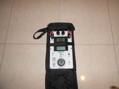 VOLTMETER, AMMETER, LOW VOLTAGE METER