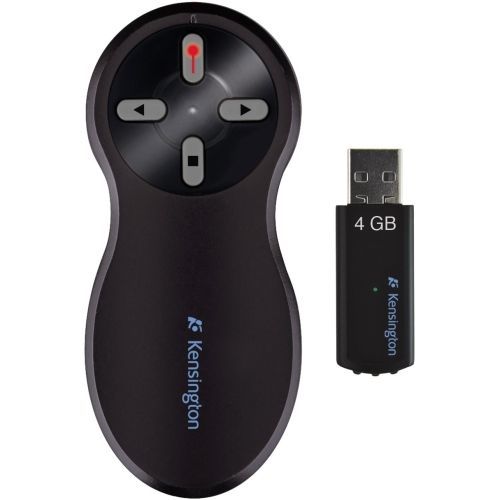 Kensington K72441AM Kensington Wireless Presenter with Laser Pointer and Memory