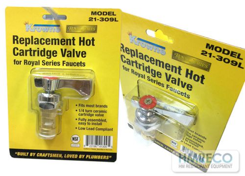 KROWNE FAUCET HOT VALVE ASSEMBLY KIT 21-309L- NEW