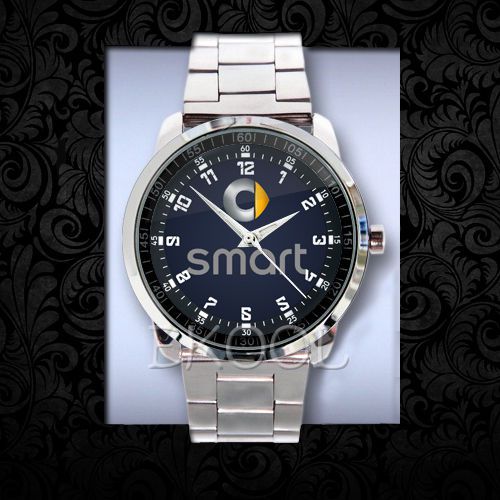 595 Smart City Micro Car Daimler Benz Logo New Design On Sport Metal Watch