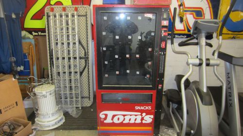 Toms snack machine candy vintage food vendo mancave vending concessions shop for sale