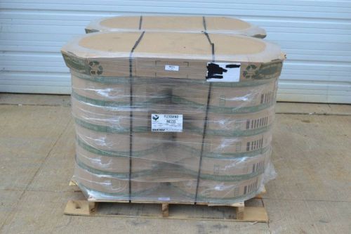 Lot of 12 polychem flexband mc723 16x6 7/16&#034; x 9000&#039; .024 machine strapping for sale