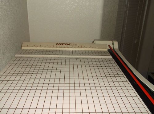 Boston 2615 Paper Trimmer Cutter Guillotine Style 15&#034; Square