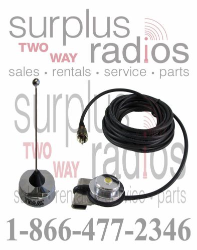 Antenna Trunk Mount Kit UHF NMO PL-259 Kenwood Icom Vertex Mobile Hyt Radios