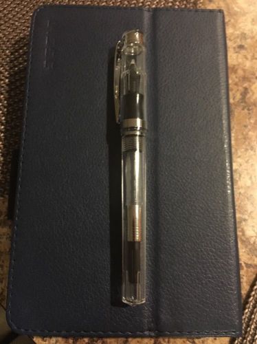 Nemosine Singularity 0.8mm Calligraphy German Nib Fountain Pen, Clear NEM-SIN...