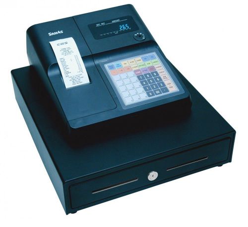 Sam4s Er-285m 15 Dept Thermal Black Cash Register. Crser285m  New.