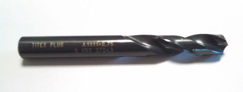 WALTER TITEX A1111-9.75 9.75MM HSS SCREW MACHINE DRILLS BLACK OXIDE NEW QTY 3