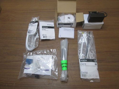 NEW INVUE HARDWARE KIT LED BUTTON SENSOR KEY FOB STAND ETC NEW