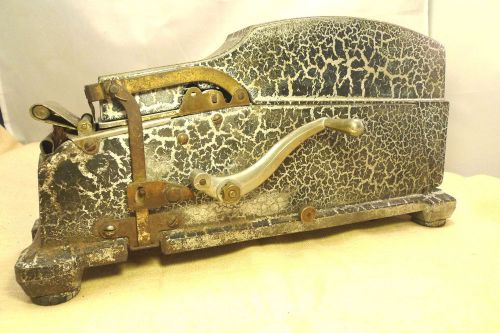 Vintage iron gum tape dispenser 1950s industrial paper tape by better packages for sale