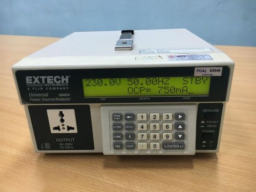 EXTECH 380820 Universal AC Power Source and AC Power Analyzerr