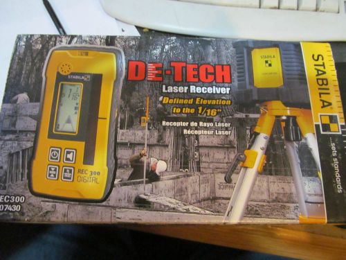 Stabila  DE-TECH REC300  07430 Laser Reciever