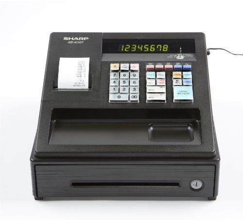 Sharp XEA107 Entry Level Cash Register with LED Display