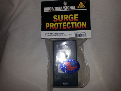 NEW Ditek DTK-MRJ45C5EGP Surge Protection  Security