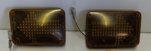 Whelen 600 LED Turn Signal Lights - Ambulance - Fire - RV - Trailer - No Reserve