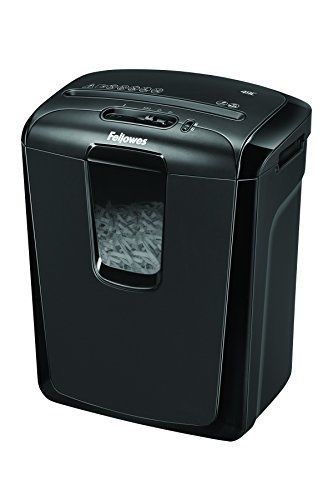 Fellowes 49C 8-Sheet Cross Cut Paper Shredder with SafetyLock