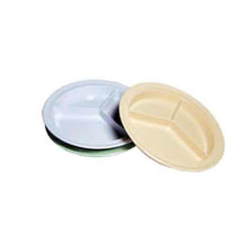 Admiral Craft MEL-PC91T Compartment Plate 9&#034; diameter 3-wells