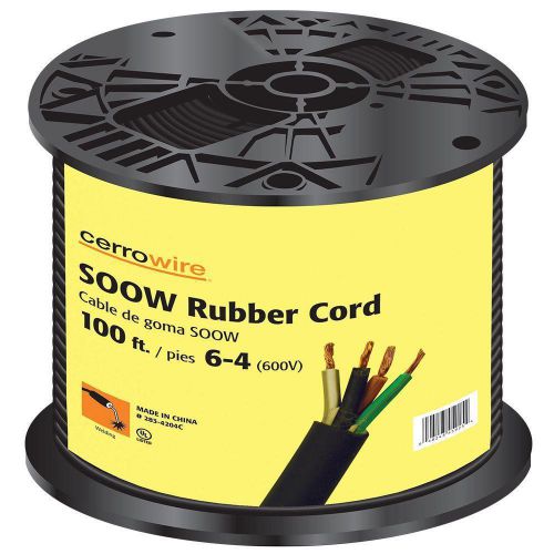 Cerrowire 100 ft. 6/4 SOOW Cord - Black