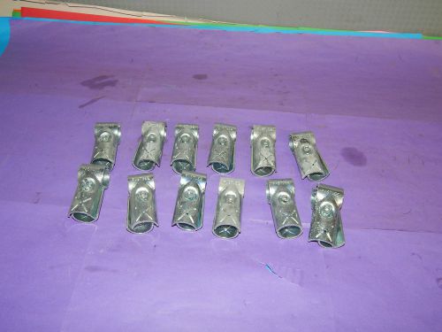 New! lot of 12 fastube zinc coated metal joint components cn1 for sale