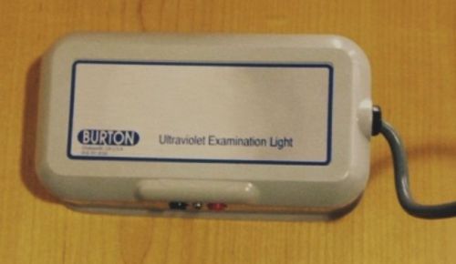 Burton ultraviolet examination light 31501 for sale