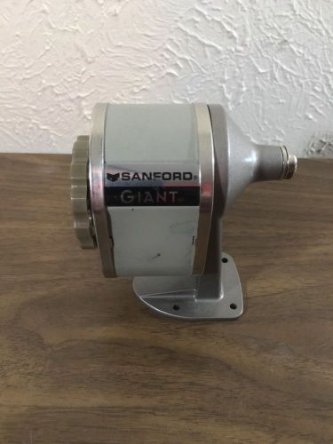 Vintage Sanford Giant Pencil Sharpener Desk or Wall Mount - Works Great