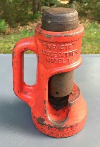 NICE! M.W. ROBINSON IMPACTO CABLE CUTTER NO. 1 IMPACT CUTTER