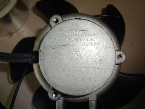 evaporator fan motor with blade