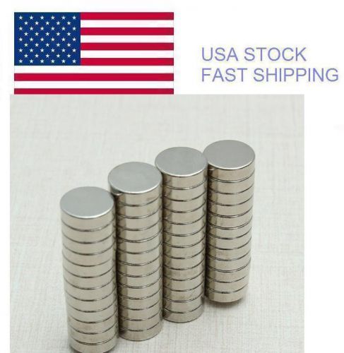 50pcs Strong Disc Round Rare Earth Neodymium Magnets Fridge Craft N35 10x3mm